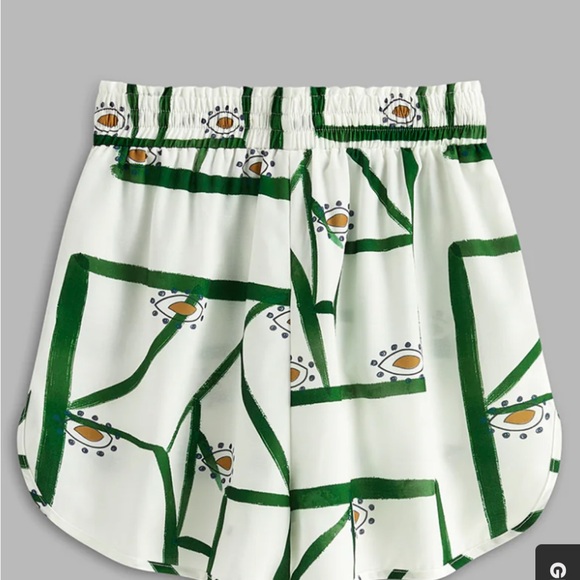 Commense Print Drawstring Shorts Set - Picture 8 of 8